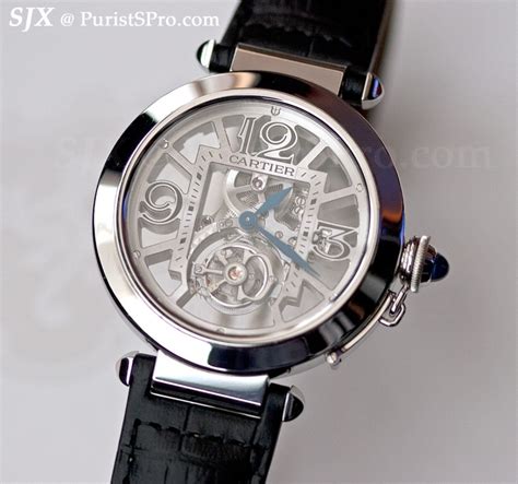 pasha cartier tourbillon|Cartier Pasha Flying Tourbillon Skeleton Dial 18 kt White.